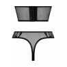 Ensemble bustier et string Tiara - Christine 