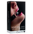 Solid Ball Gag noir - Ouch!