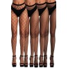 Pack 4 collants résille