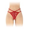 String ouvert Mylene - rouge
