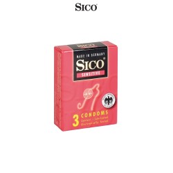 3 Préservatifs Sico SENSITIVE