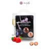 2 Brazilian Balls - fraise & champagne