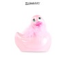 Mini canard vibrant Duckie Paris - rose