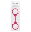 Menottes silicone stretchy - rose