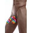 Cache-sexe multicolore
