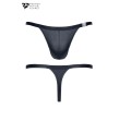 String noir wetlook - Regnes
