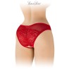 Tanga rouge ouvert Ava - Fashion Secret