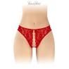 String rouge ouvert Victoria - Fashion Secret
