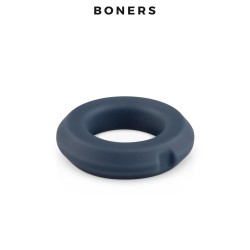 Anneau pénien silicone et acier - Boners