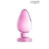 Plug anal verre Glossy Toys n° 25 Pink