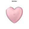 Double stimulateur Cutie Heart rose - Satisfyer