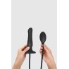 Dildo plug gonflable - Strap-On-Me