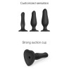 Dildo plug gonflable - Strap-On-Me