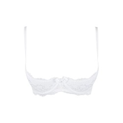 Soutien-gorge ouvert blanc V-9821 - Axami