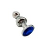 Plug bijou Lollypop bleu S - Wooomy
