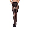 Collants ouverts TI013 20/40 deniers - noir