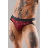 Jockstrap en tulle zébré - Regnes