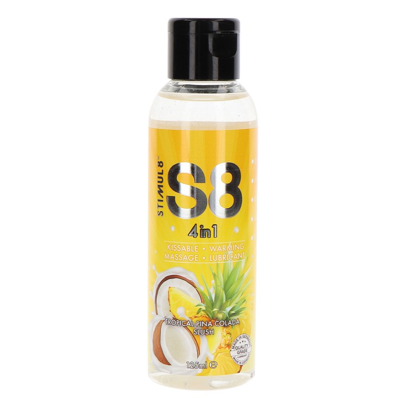 Lubrifiant S8 4 en 1 gout Tropical Pina Colada 125ml