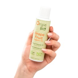 Huile de massage Bio au pamplemousse - Orgie