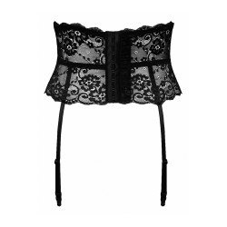 Ceinture porte-jarretelles noir - Cottelli Lingerie