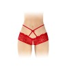 Culotte ouverte rouge Celia - Fashion Secret