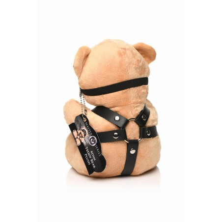 Ours en peluche BDSM avec martinet