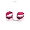 Menottes de chevilles rose et noir