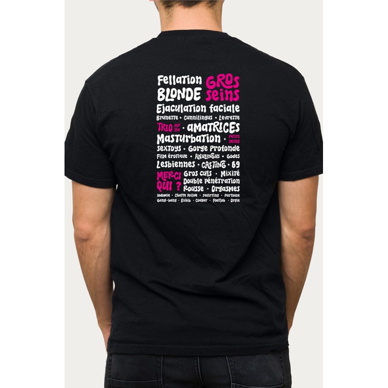 Tee shirt Fesse-Tival Jacquie & Michel